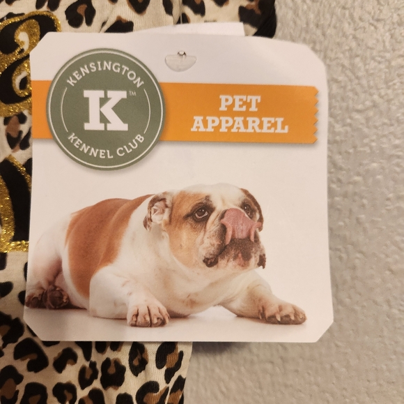 Drama Queen Outfit Dog size L cheetah print new - Picture 2 of 4